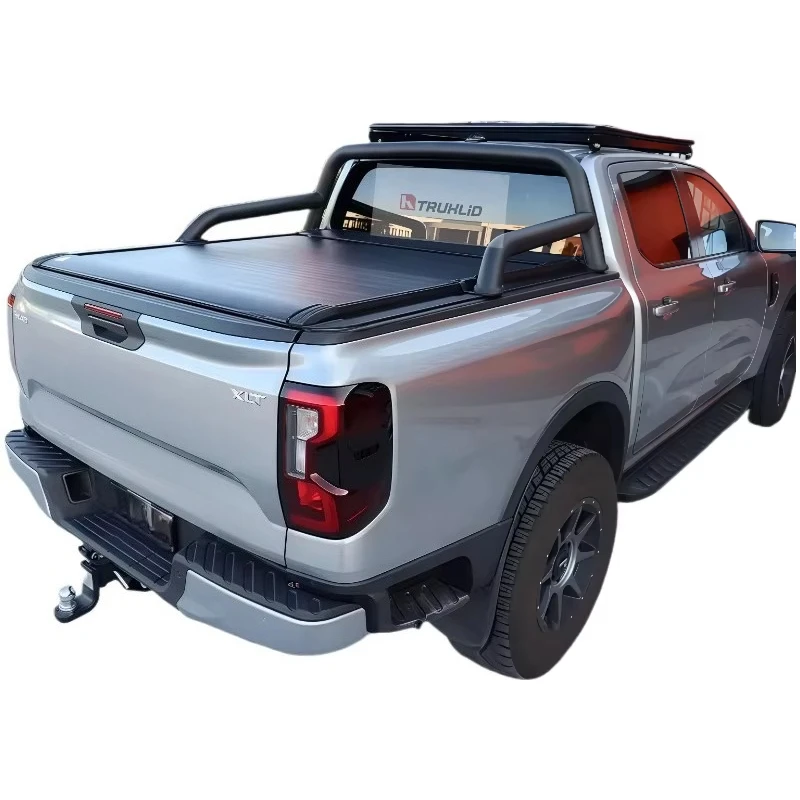 

Waterproof Anti-Theft Automatic Electric Roller Shutter Tonneau Cover for Ranger Pickup Truck Retractable Locking Function