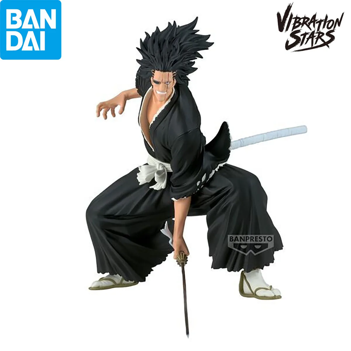 100% Original in Stock Bandai Spirits BANPRESTO Vibration Stars  Bleach Sennen Kessen-hen Zaraki Kenpachi Collection Series