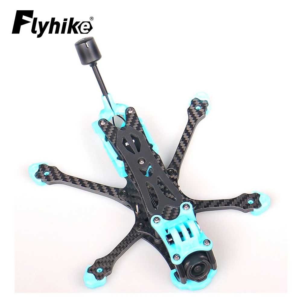 

Foxeer MEGA 3.5" 166mm / 4" 192mm DC Frame T700 Carbon with Silky Coating for O3 / Analog / Vista / HDzero / Walksnail Rc Drone