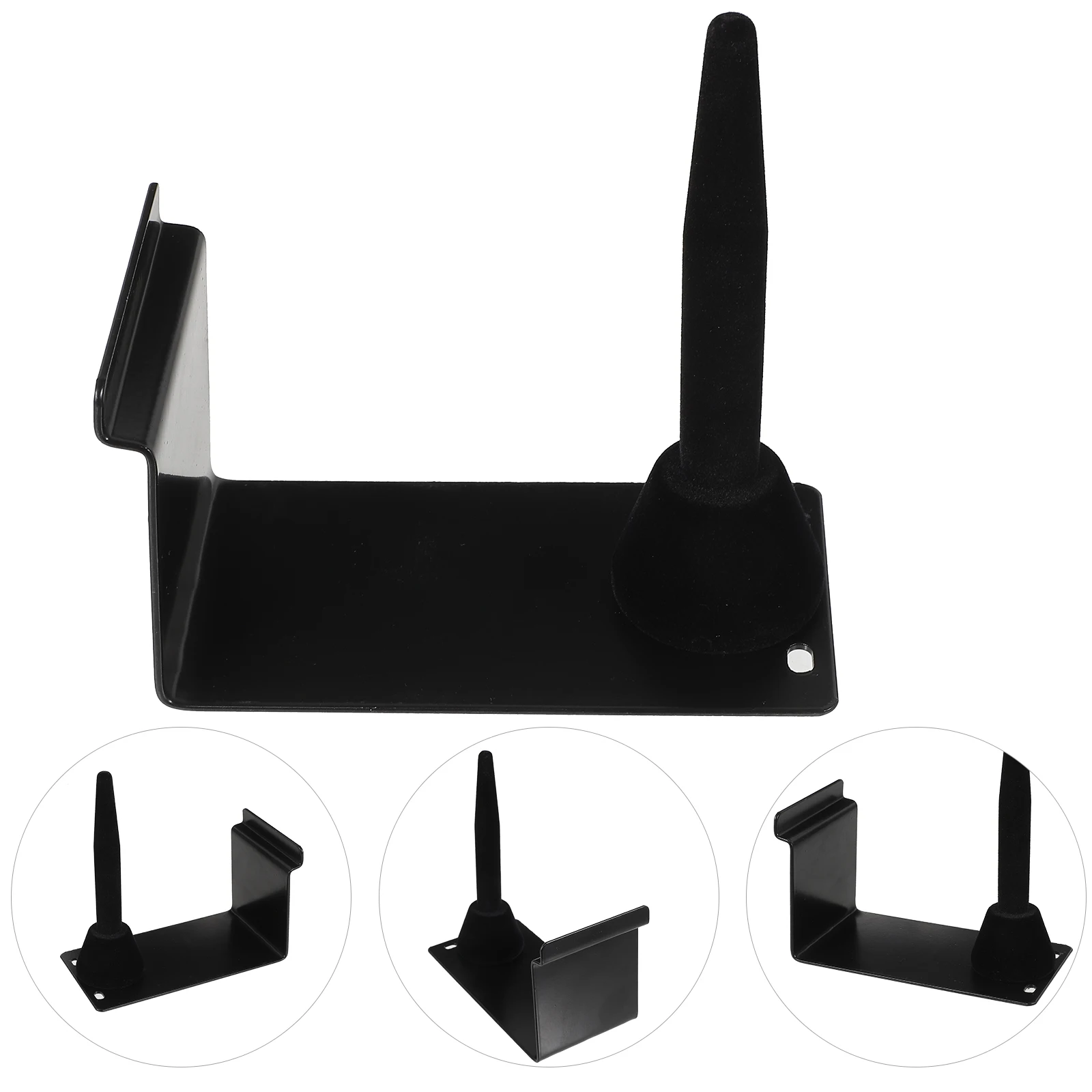 

Flutes Hanger Wind Instrument Hanging Rack Wall Mount Holder Black Iron Musical