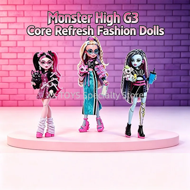 collezione-originale-mattel-monster-high-g3-core-refresh-assortment-con-11-bambole-snodabili-di-animali-domestici-spettrali-e-carini