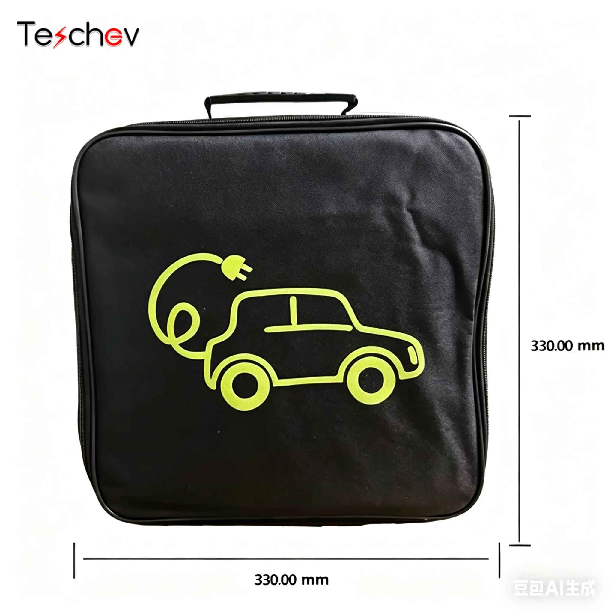 EV Charger Storage Bag, Waterproof Carry Case for Portable EVSE, Travel Organizer for Type 2 Charging Cable & Connector, Dustpro view 4