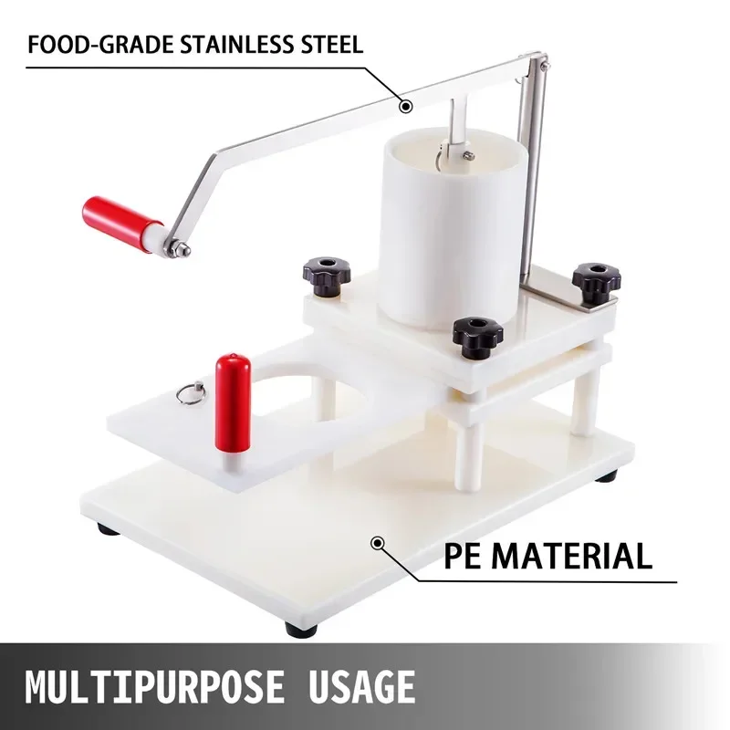 Non-stick chef's meat patty machine, meat grinder mold, manual hamburger kitchen tool, round meat mold forming machine