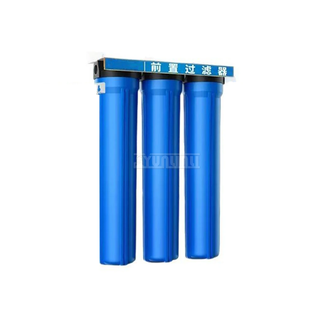 Purificador de Agua de Tres Etapas de 20 Pulgadas 2026, Prefiltro Doméstico de Gran Flujo y Material Reforzado, Purificador de Agua Potable