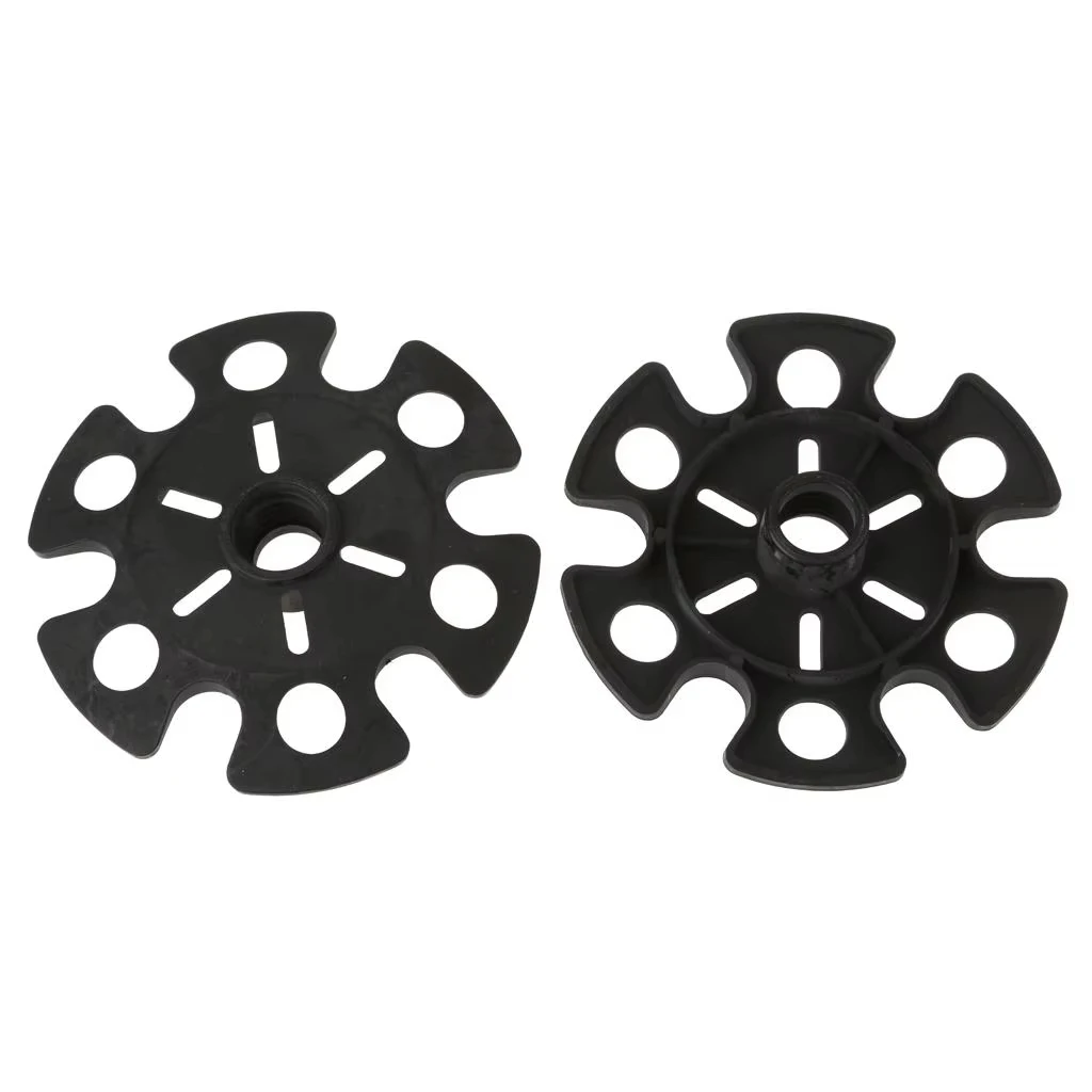 4Pcs Replacement Rubber Trekking Pole Snow Basket Caps Accessories Kit image 4