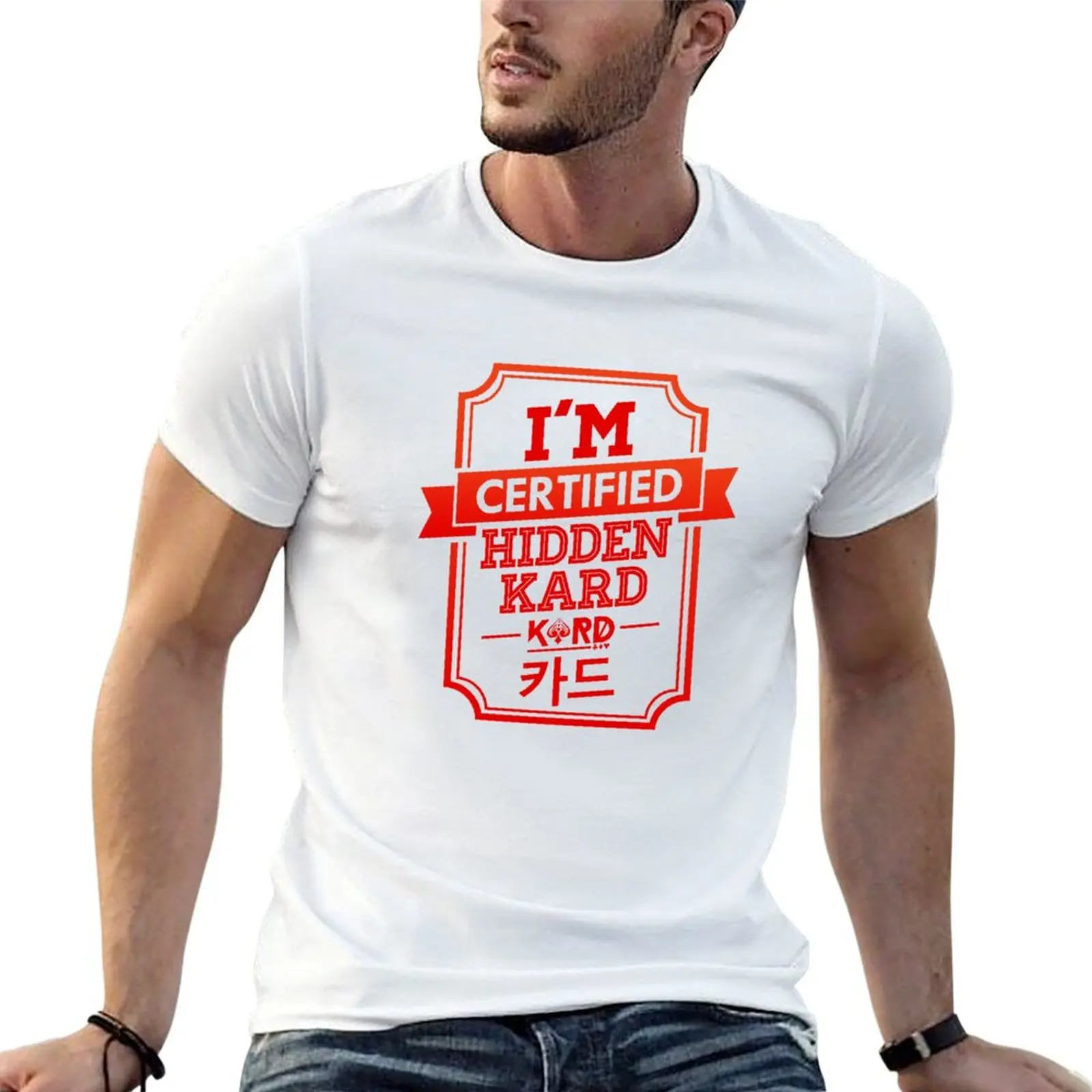 Certified HIDDEN KARD - KARD T-Shirt Comfort Stretch Tee Shirt