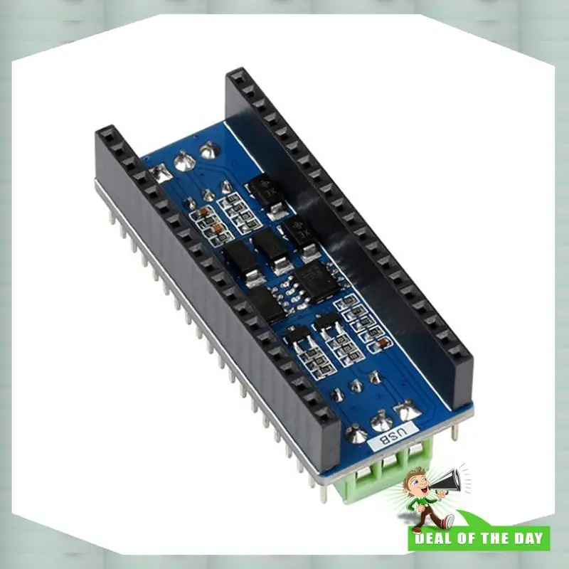 Consegna in 24 ore 2X Pico-2CH-RS485, modulo RS485 a 2 canali per Raspberry Pi Pico, ricetrasmettitore SP3485, da UART a RS485, Pi Pi standard