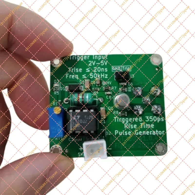 350ps Ultra-Fast Rise Edge Pulse Generator Module Supporting External Trigger Signal Input
