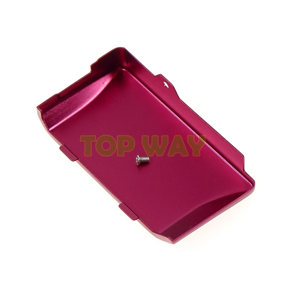 1PCS Ersatz Für Game Boy Micro Batterie Tür Abdeckung Mit Schraube Für GBM Batterie Fall
