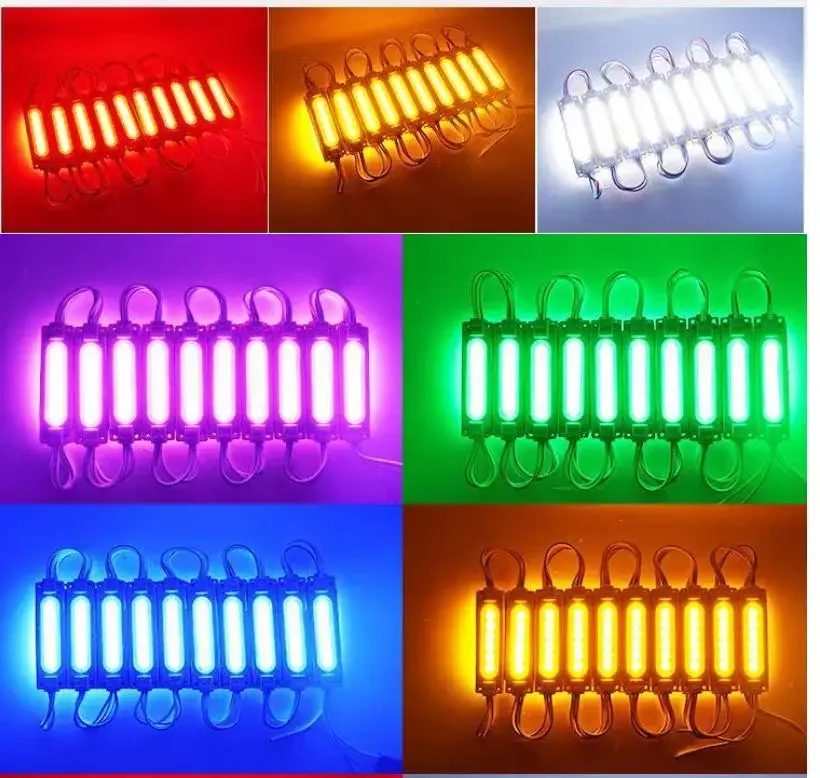 TCYTAO 20PCS Trailer led deflector ambient light, 24V truck ultra-bright waterproof warning light, grille decorative light