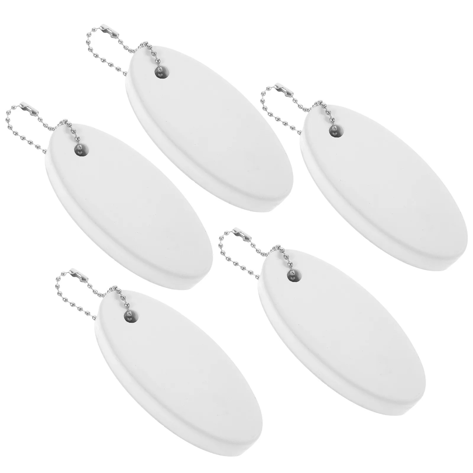 

Набор из 5 плавающих брелоков из пенопласта: яркие овальные брелоки-подвески для серфборда, для хранения ключей, для водных видов спорта