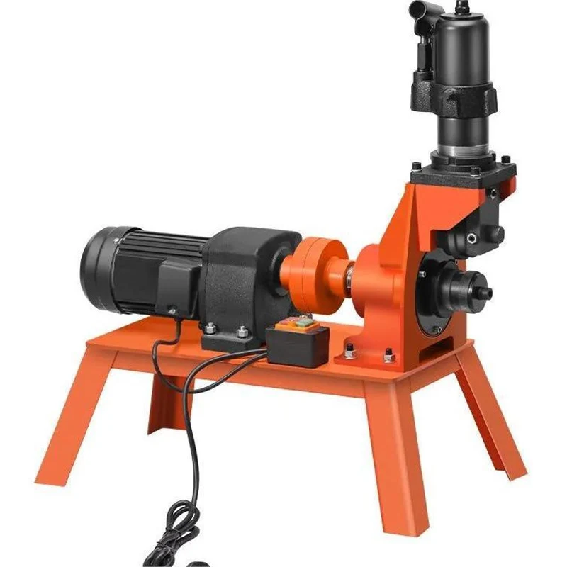 Cortadora de tubos sin costuras, ranuradora de tubos de profundidad ajustable, máquina ranuradora de rollos de tubos hidráulicos de 2 ''a 12'' pulgadas