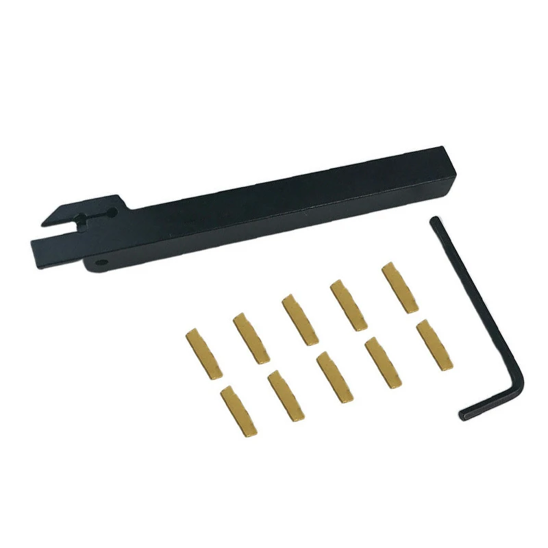 Lathe Tool Holder MGEHR1212-2 Designed for Reliable Grooving Performance with MGMN200 2mm Width Carbide Inserts