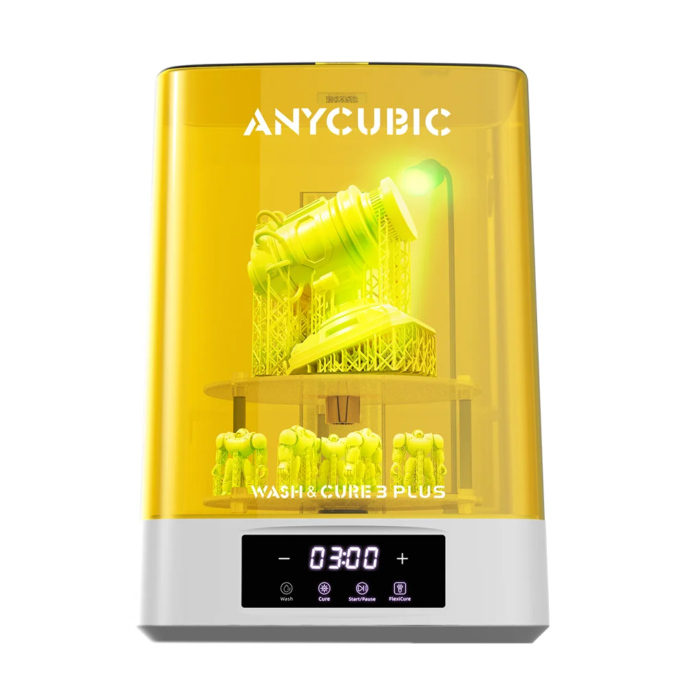 ANYCUBIC Wash & Cure 3 Plus Washing Curing 2 in 1 Machine For Photon Mono M5s LCD 3D Printer 3D Printing Models