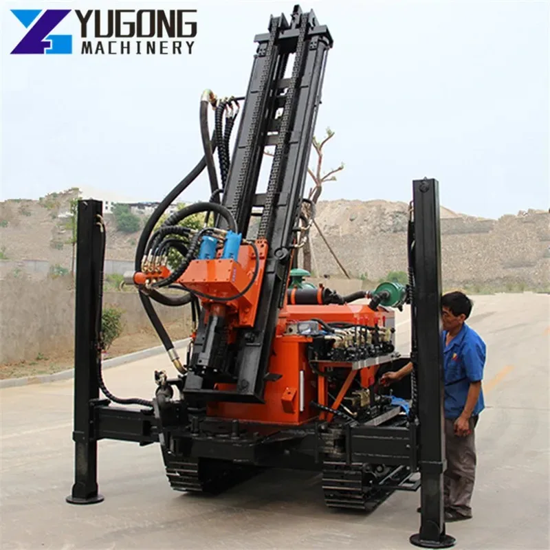 High Quality Wholesale 500m Depth Hydraulic Borehole Water Well Drilling Rig for Sale with Huge Discount Mexico