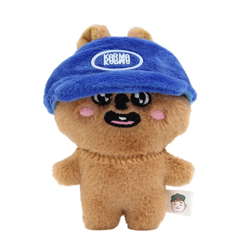 12cm new kawaii SKZOO Li Longfu Fang Can wearing a hat homeless children plush doll bag keychain pendant fan gift