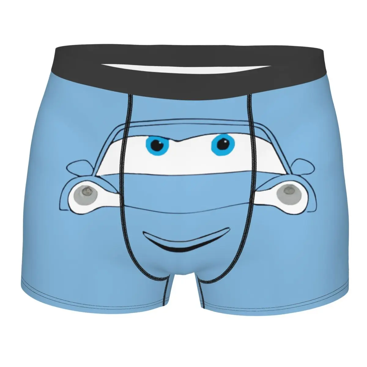 Man Sally Cars Lightning Mcqueen Lang Ondergoed Humor Boxer Briefs Shorts Slipje Mannelijke Zachte Onderbroek S-XXL