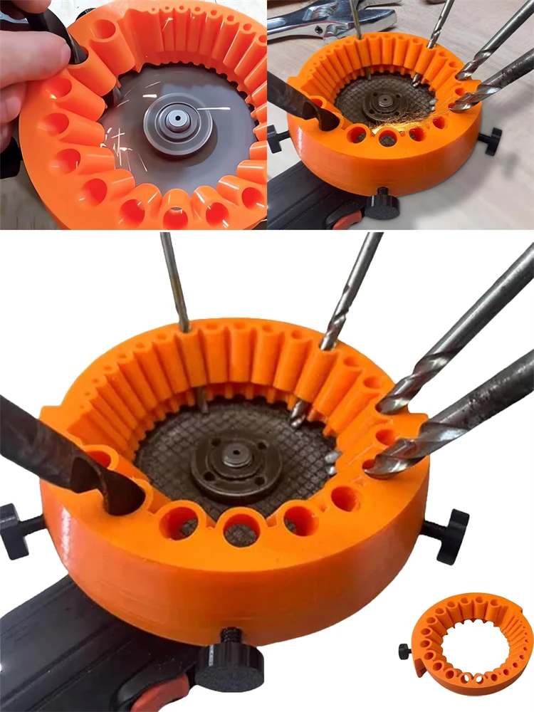 Drill Bit Sharpener Machine For Sharpening Drills High-performance Utility Tools Electric Grinding Power Tool Sets Accessories