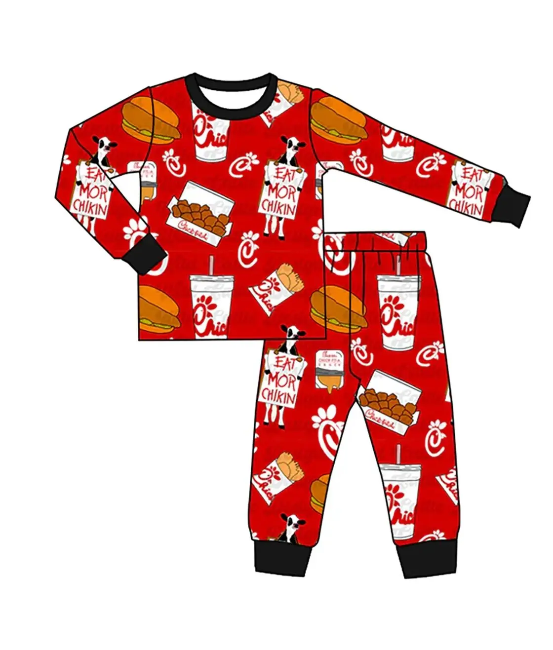 Milk Silk Baby Sleeper Sleepwear Baby Rompers Pajamas Two Way Zipper Romper Hamburger Boys Pajama Set