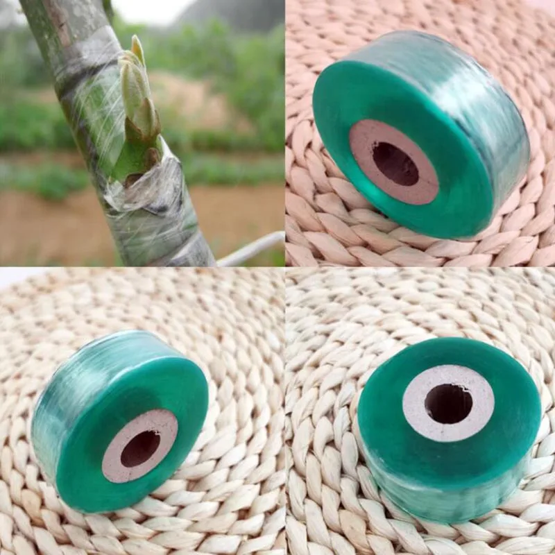 2CM 1 Roll tree Grafting tie Tape  Fruit Tree flower plant Secateurs Engraft Branch Gardening bind belt PVC tie Tapes F2