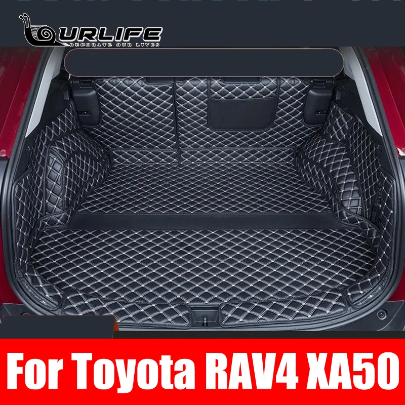 

For RAV4 RAV 4 XA50 XA 50 2020 2021 2022 2023 2024 2025 Car Accessories Trunk Protection Leather Mat Catpet Interior Cover