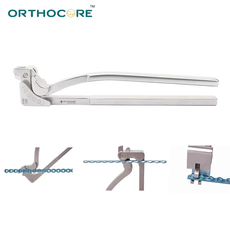 AO reconstruction curved plate veterinary supplies combination  pipe pliers  surgical instruments