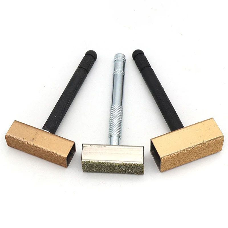 1pcs Handheld Diamond Stone Dresser Tool Grinding Wheel Dresser Truing Grinding Deburring Dressing Lathe Wheel Clean Disc Tools