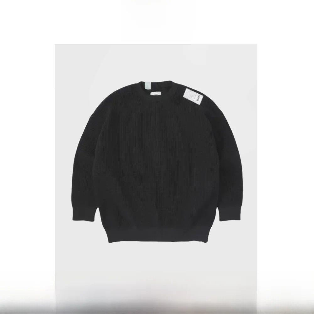 

Сборный вязаный свитер большого размера, свободный крой, молодежный тренд, весна-осень-зима, повседневный свитер без бренда