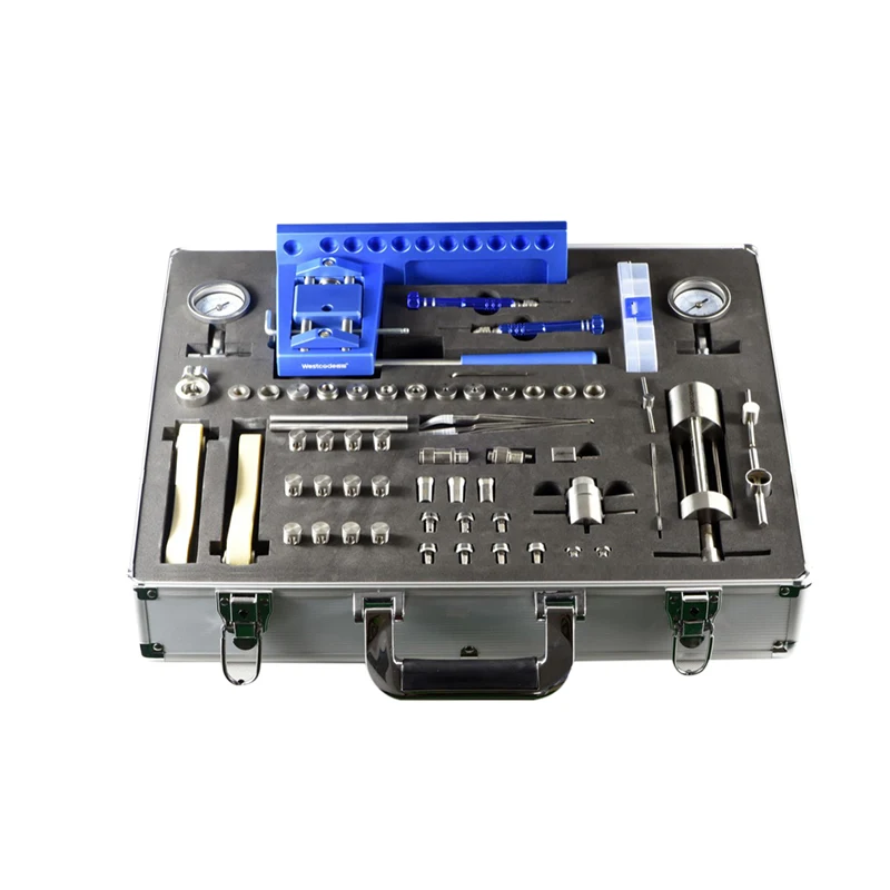 

LK-M102 Luxury Professional Portable High Speed Handpiece Spare Parts Repair Kit Maintenance Tools with Suitcase