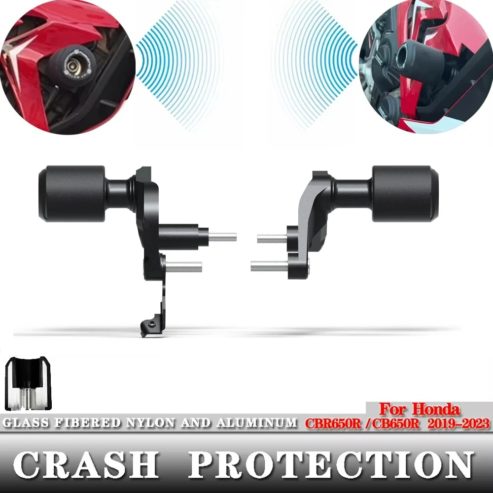 

Для Honda cbr650r cb650r CBR650R CB650R 2019 2020 2021 2022 2023 аксессуары для мотоциклов защита от столкновений бобины алюминий + нейлон