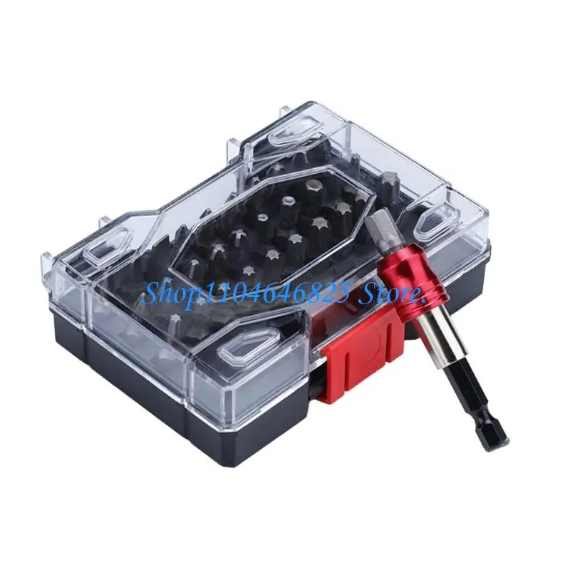 

32Pcs Metric 2-14mm Precisions Machined Hexagon Socket Set Allen Hexagon Bit Socket Set for Fast and Easy Screw Handling