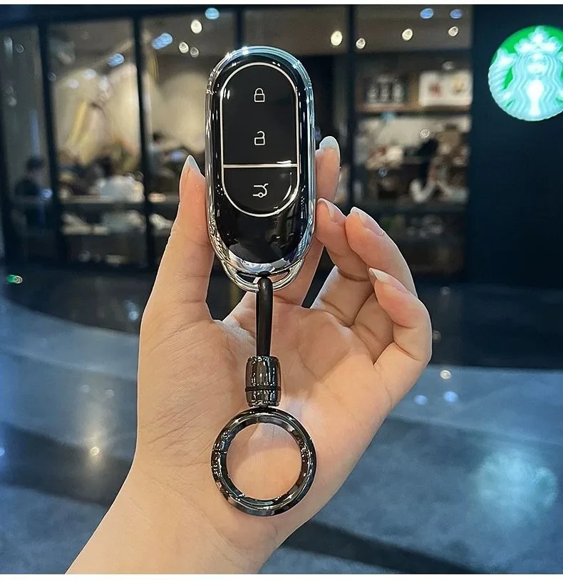 TPU Autoschlüssel-Hülle für Leapmotor T03 C10 C11 C16 C01 B10 B01 B05 S01 NFC-Karten-Schlüsselanhänger Fernbedienungsabdeckung Zubehör – Detail 9