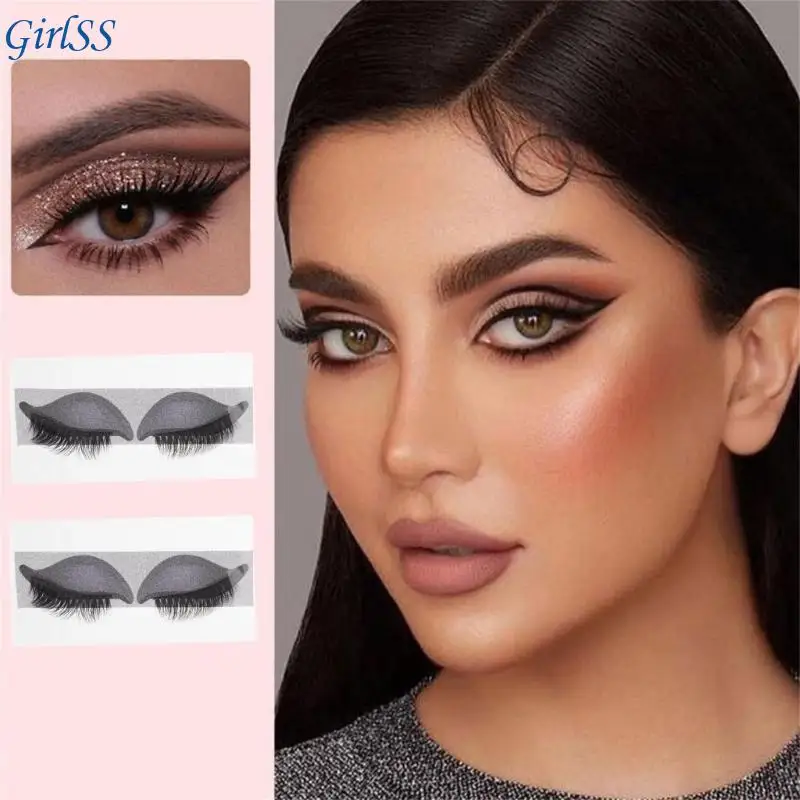 Wielokrotnego użytku, nie klei Potrzebne plastry na rzęsy Wygodne noszenie Łatwa aplikacja dla początkujących T4MB