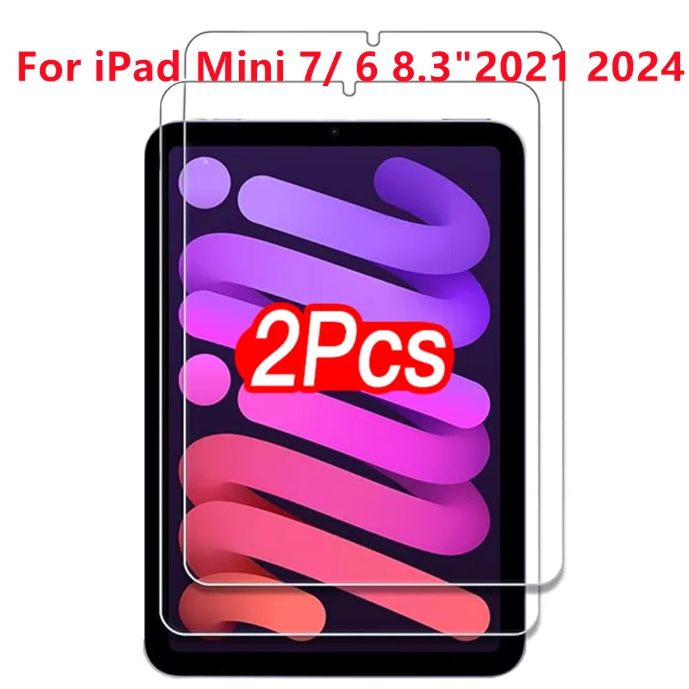 2PCS 9H Tempered Glass Tablet Screen Protector For iPad Mini