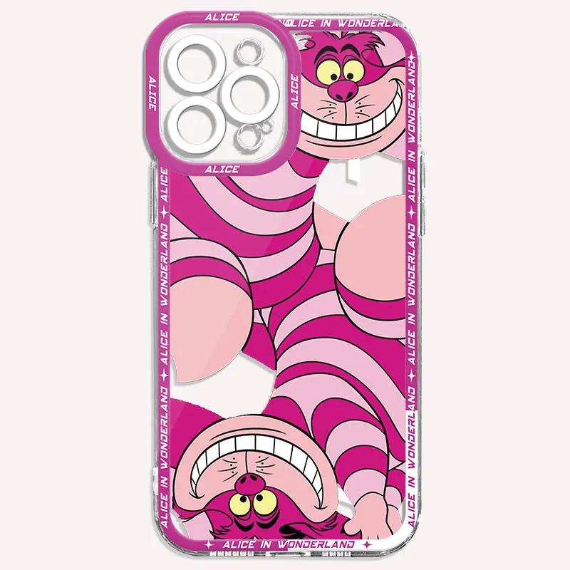 Disney Alice in Wonderland Phone Case for Samsung Galaxy A23 A53 A73 A72 5G A22 A52 A42 A21s A32 A52s A12 A33 A13 Cover