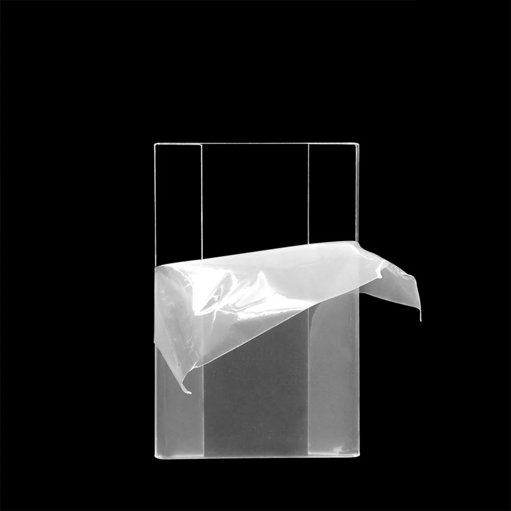 

20pcs L-shaped Price Tag Holders Clear Racks Label Stands Acrylic Reusable Supermarkets Shops Retail Stores Storage