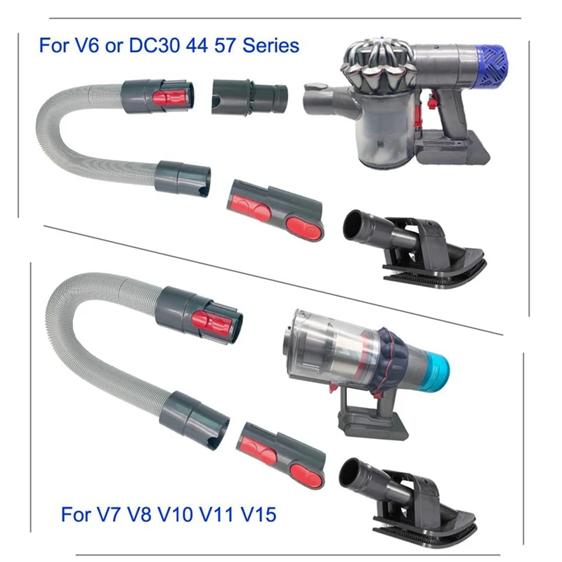 2PCS Attachment Adapter For Dyson Erconvert V6 V7 V8 V10 To V6 DC30, DC31, DC34, DC35, DC44, DC45, DC56,DC57 DC Series