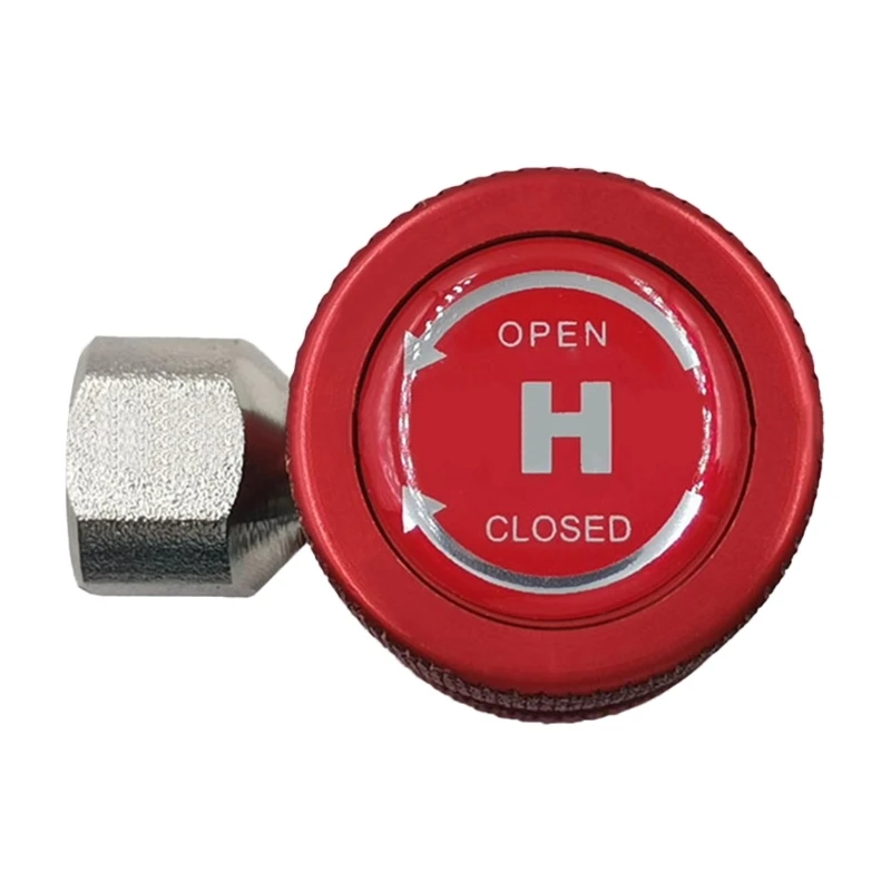 28GB アダプター R134A 空調調整可能クイックカプラーアダプター HighLow HVAC フレオンマニホールドゲージ変換