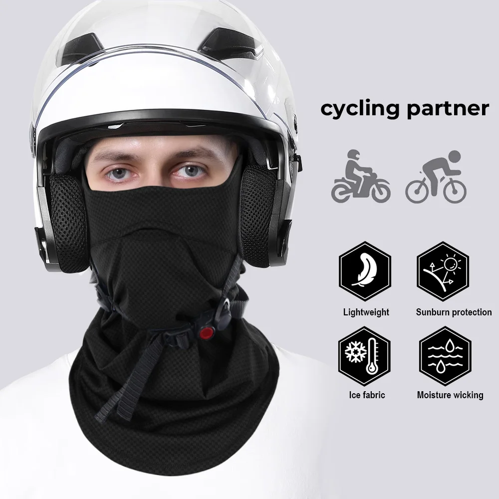 Masque facial rafraîchissant à séchage rapide pour homme, bandana d'été, écharpe tube, cyclisme, sport de plein air, randonnée, camping, course à pied, vélo, cou, GaClaCover