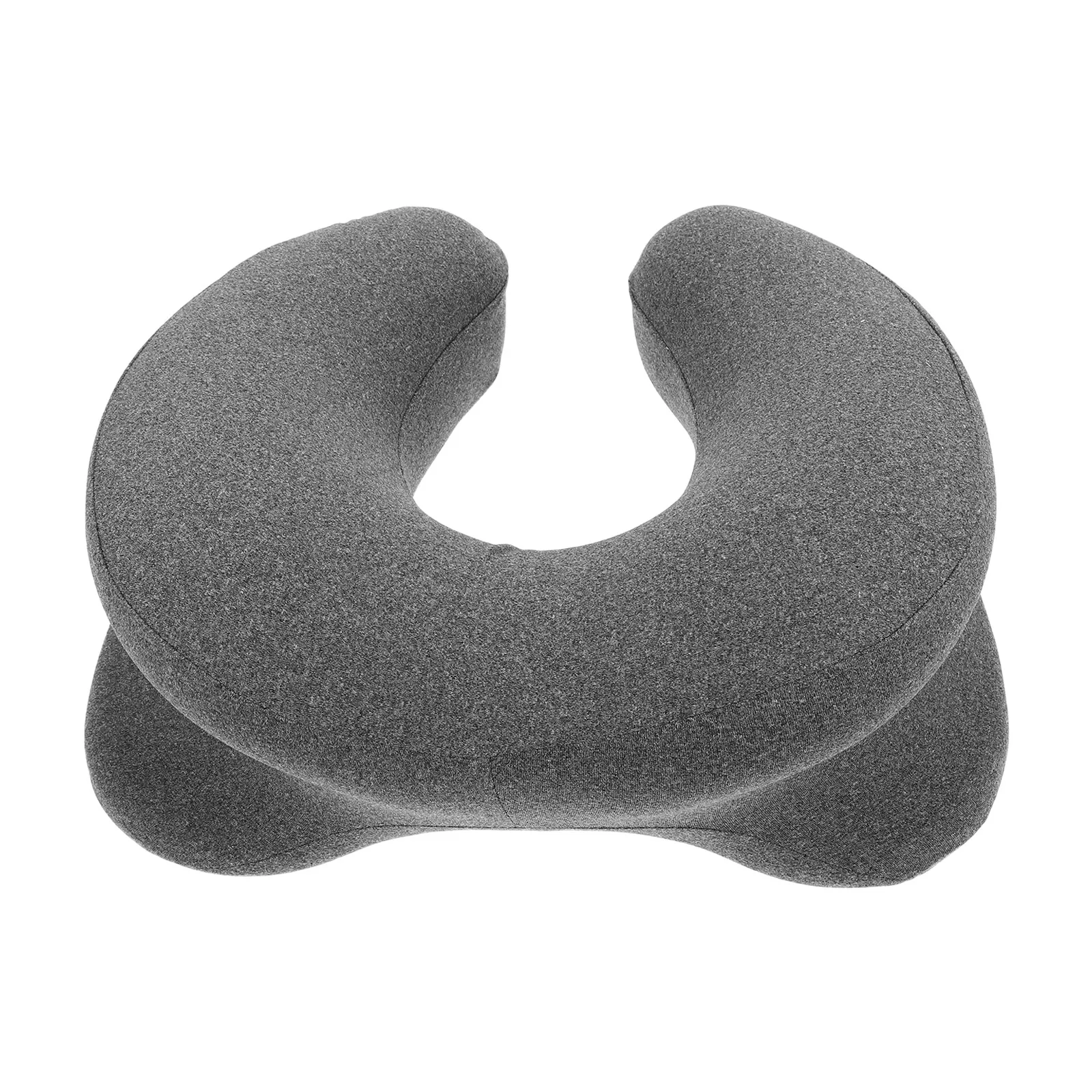 

PcsUniversal Arm Hole Pillow Soft Neck Support Polyester Beauty Bed Face Down Cushion U Shape Massage Plank Office Desk Airplane