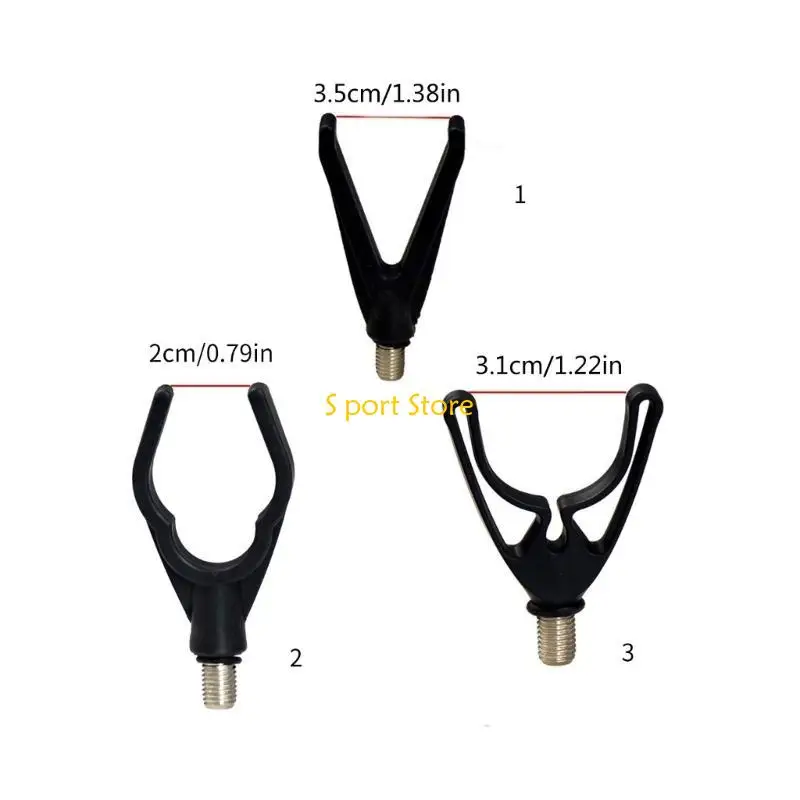 U2JB Carases Carp Fishings Rod Rest Break Resed Plastic Rack للبحيرة والبحر وأسماك البركة