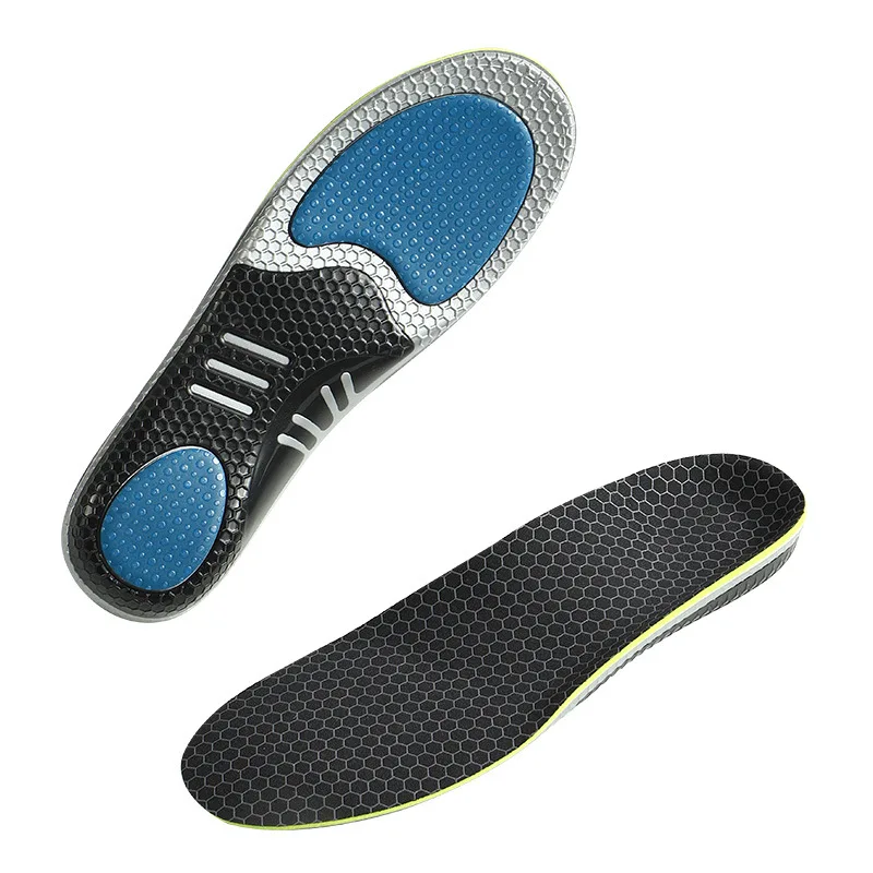Sports Insoles For Shoes Men Women Arch Support Orthopedic Insoles Sweat Shock Absorbent Antibacterial Breathable Shoe Pad