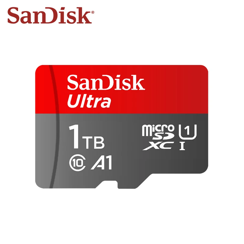 Imagem -03 - Sandisk-alta Capacidade Cartão Micro sd 1tb a1 a2 V30 Cartão de Memória Microsdxc Flash tf Card para o Telefone pc Câmera Uav 100 Original