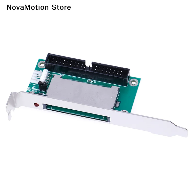 [NM]40-Pin CF Compact Flash Card To 3.5 IDE Converter Adapter PCI Bracket Back Panel[NM]