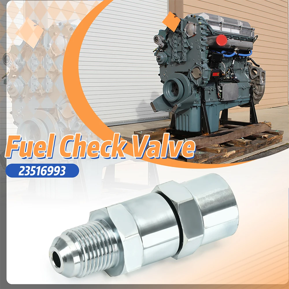 23516993 Válvula de retención de combustible para Detroit Diesel Series 60 12.7L Regulador de válvula de retención de combustible del motor
