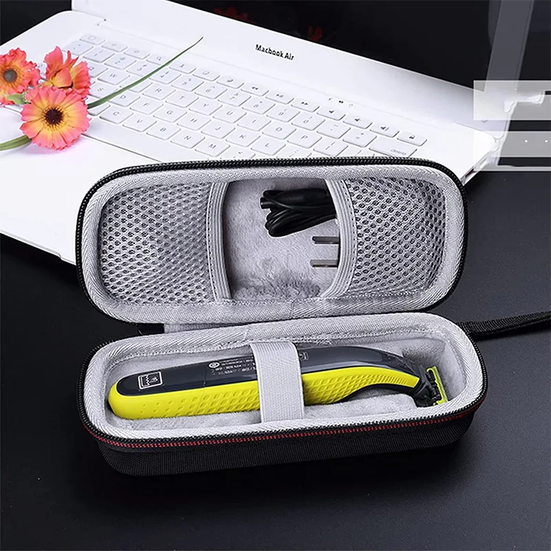 Caixa de armazenamento para barbeador EVA, adequada para o barbeador Philips OneBlade, à prova d'água, à prova de choque e resistente ao desgaste.