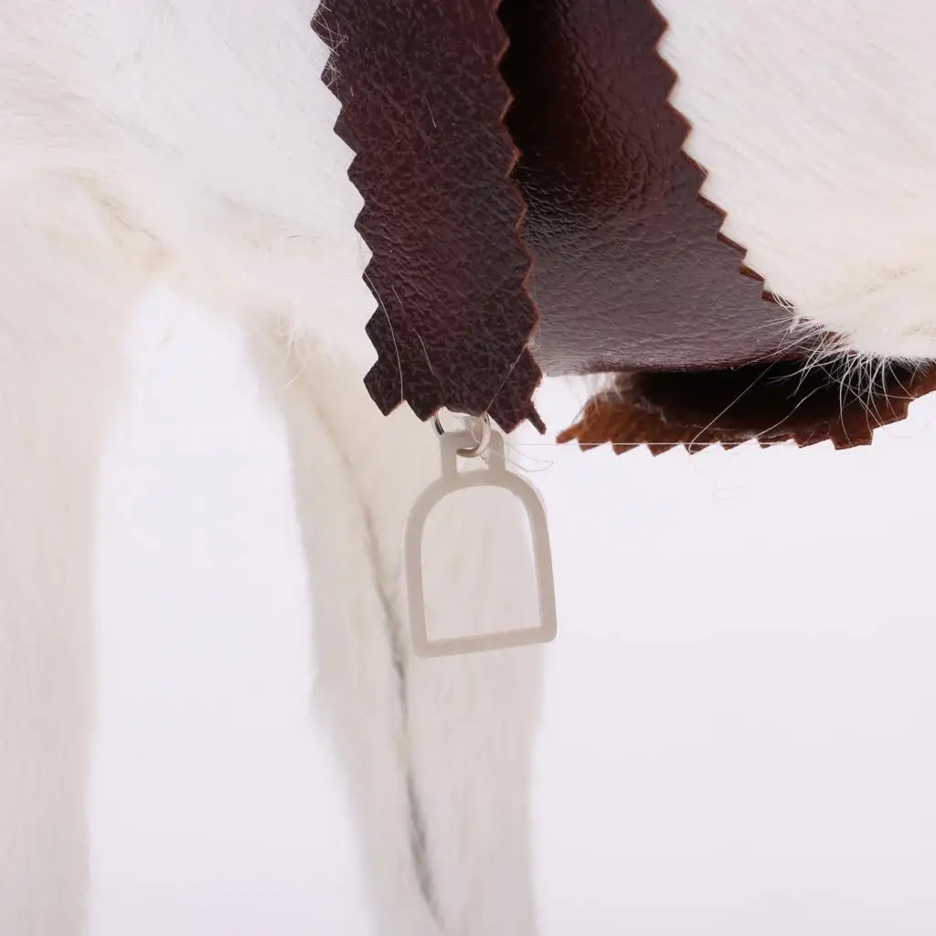 1/6 schaal diermodel paard figuur hars sculptuur voor 12 inch actiefiguur