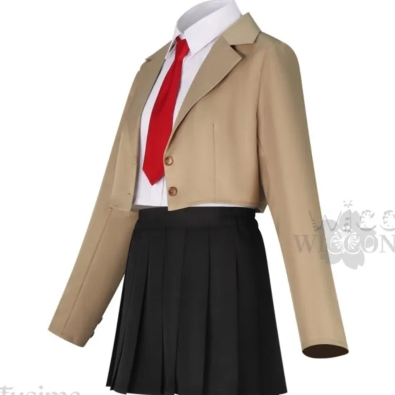 Disfraz de mujer Rikka Inohana Cosplay Anime Tune In To The Midnight Heart, conjuntos y accesorios completos, estilo escolar japonés