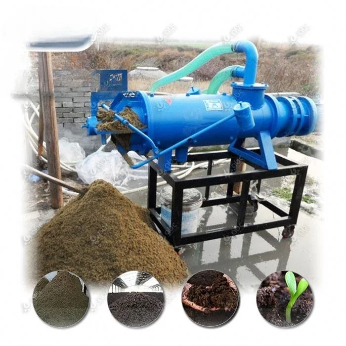 

High-Performance Cow Dung Manure Sludge Screw Press Pig Manure Small Dewatering Machine to Dry Chicken,Pig