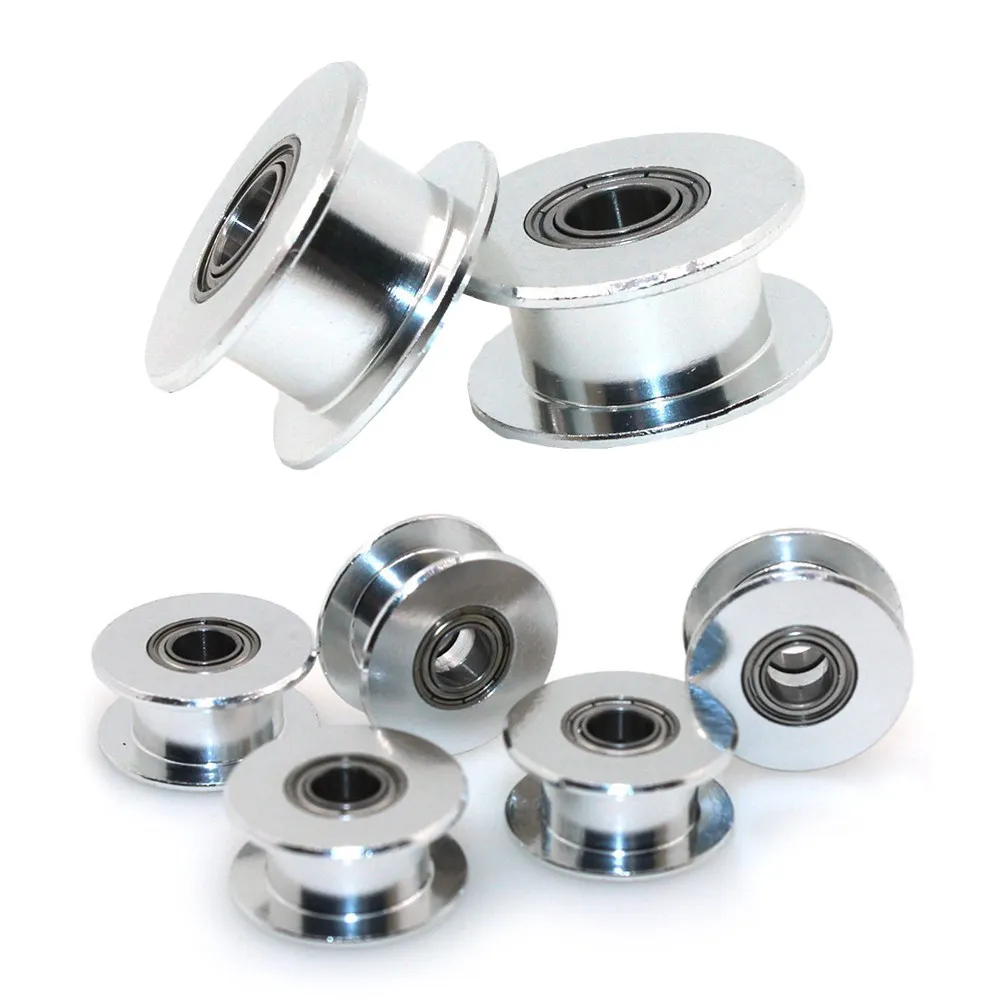 

5Pcs High Precision Aluminum Gt2 Timing Pulley 20T 5Mm Bore for 6Mm Belt Compatible with 3D Printer Cnc Milling Gear Shaper